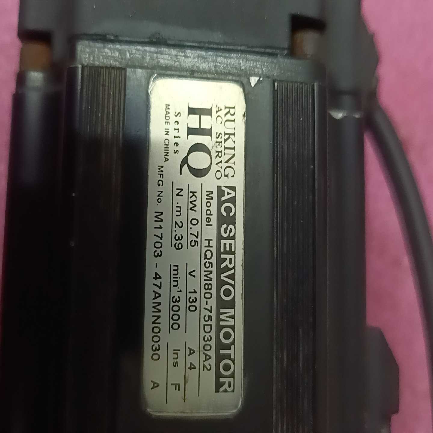 伺服电机型号HQ5M80-75D30A2询价