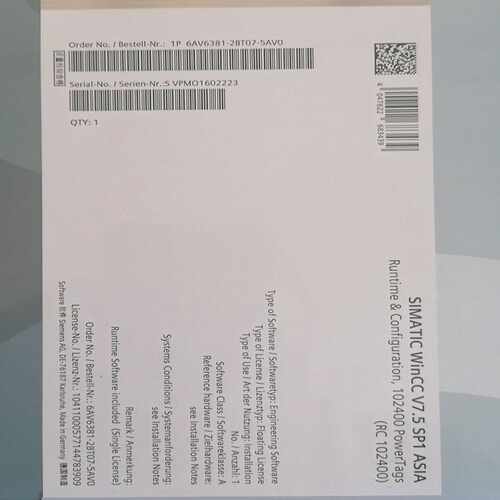 6AV6381-2BT07-5AV0未开封，询价