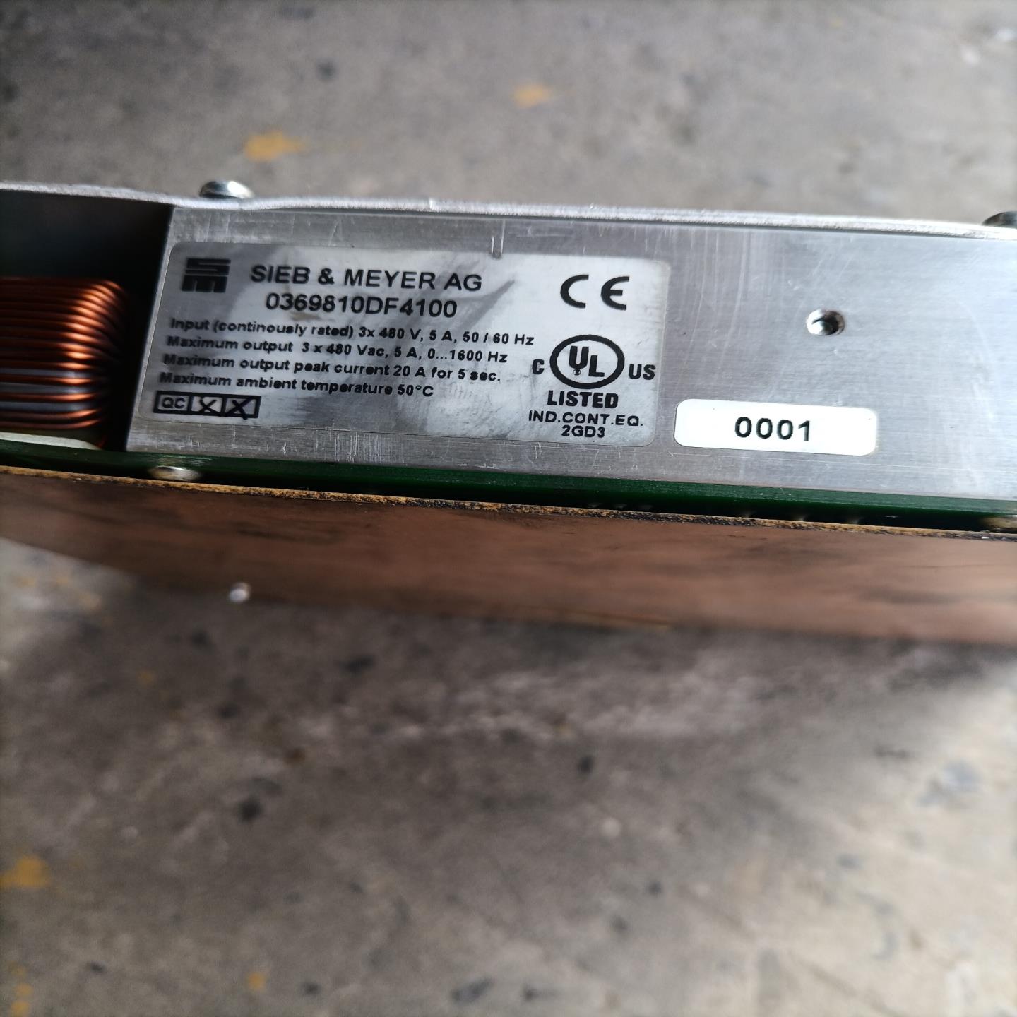 SIEB & MEYER  AG控制器模块，物品（佳毅工控）