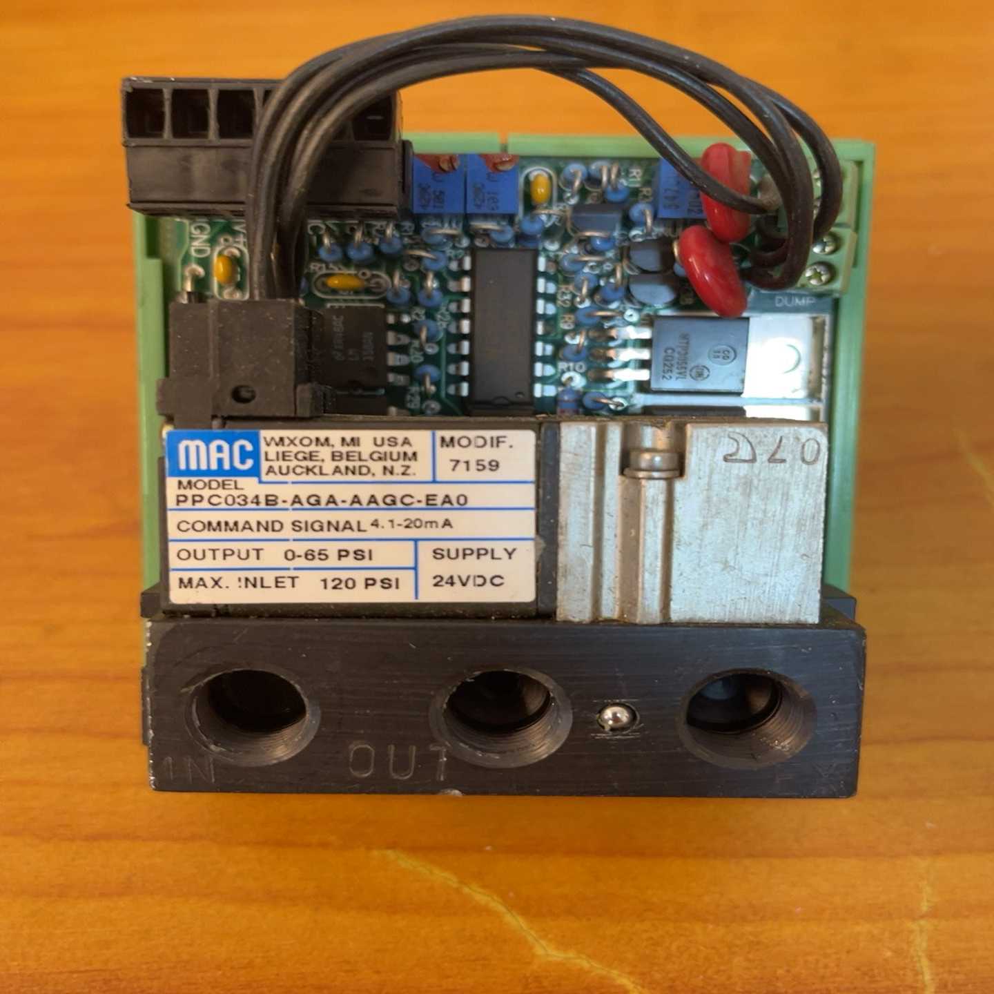 MAC电磁阀 34B-AGA-AAGC-EA0 24DC 2（佳毅工控）