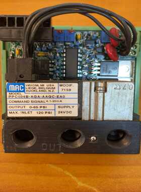 MAC电磁阀 34B-AGA-AAGC-EA0 24DC 2（佳毅工控）