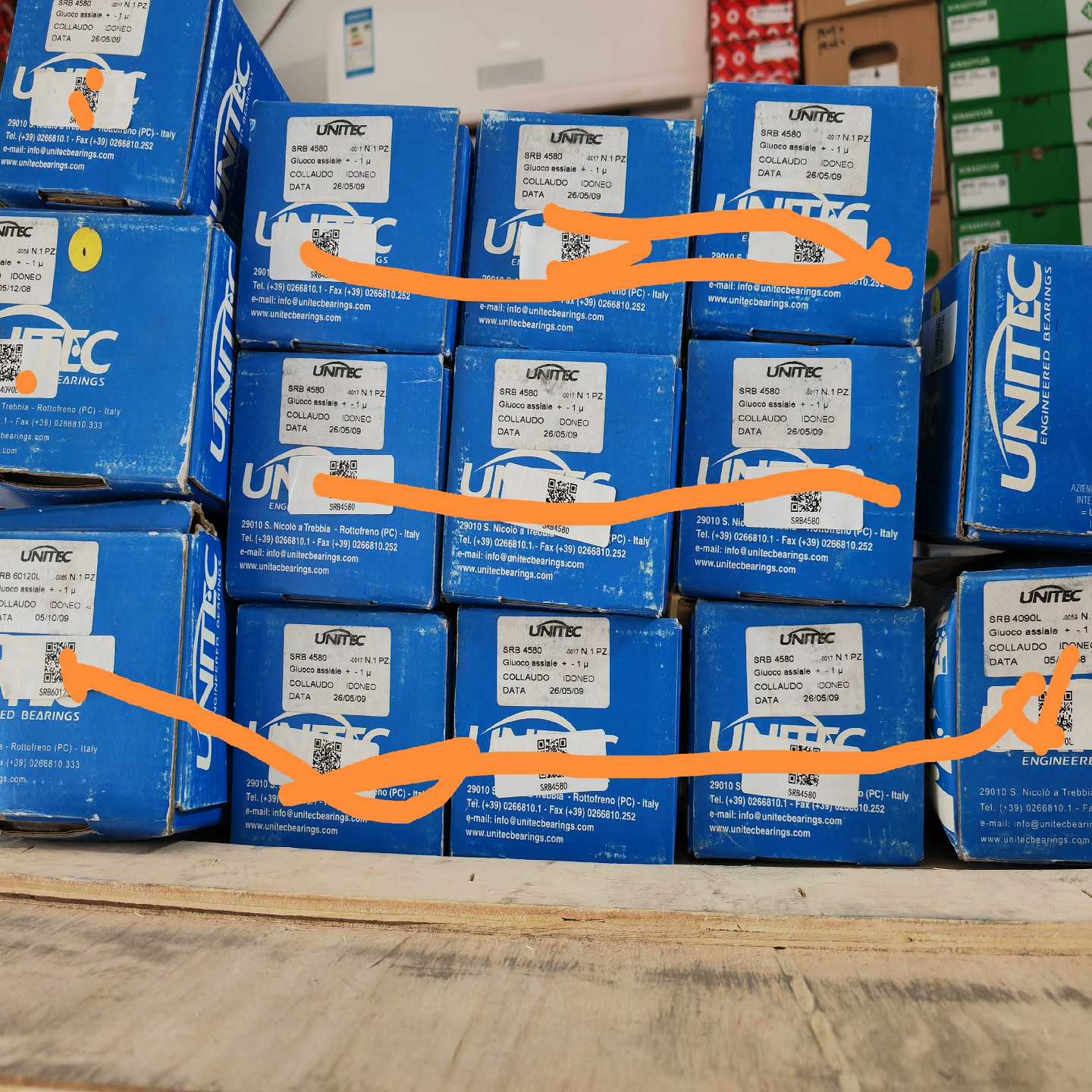 意大利UNITEC轴承SRB60120LSRB4090L--议价商品