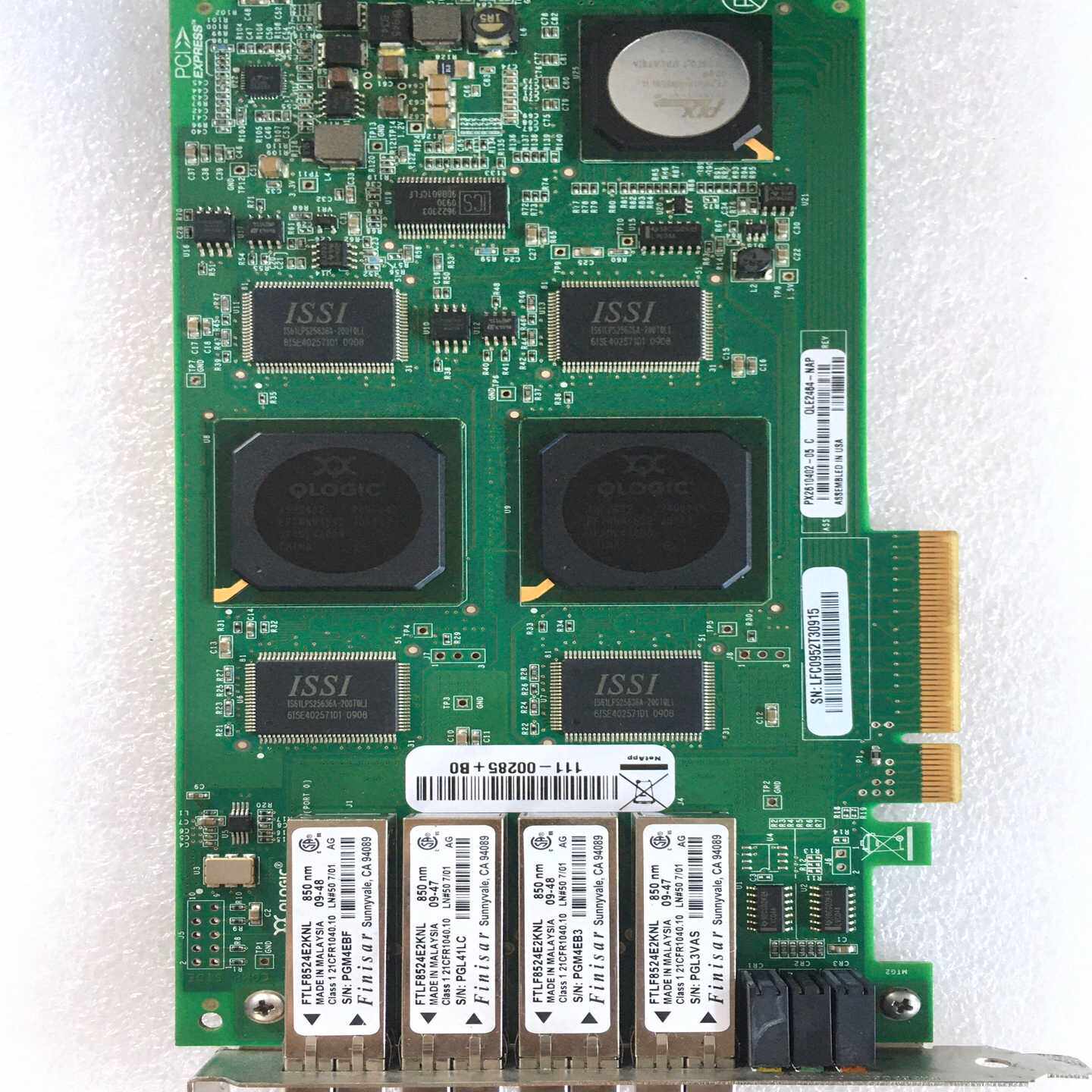 询价~NetApp光纤卡111-00285 四口S/N:PEL