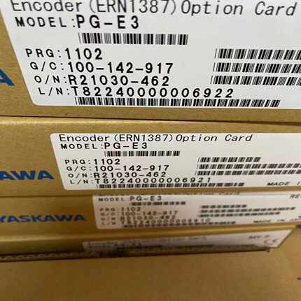 询价~  安川选卡 PG-E3  ，需