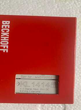 【议价】倍福模块KL1414包装齐全