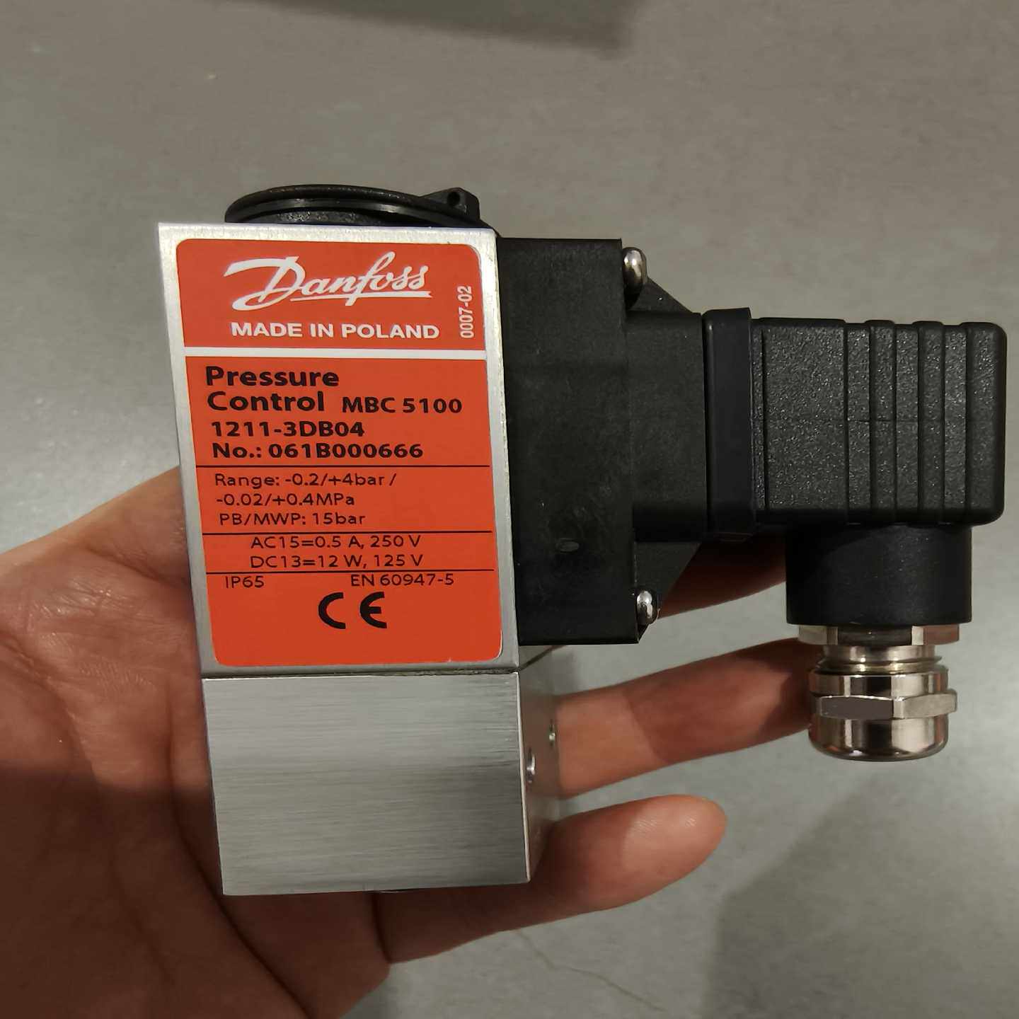 询价~Danfoss Pressure Control MBC51