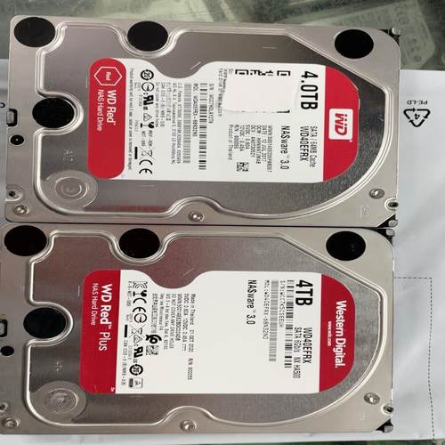 询价~WD40EFRX-68N32NO 2个全好盘