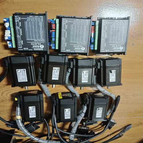 询价~雷赛57步进电机CL57C，电机57CME23-Z，功能正常