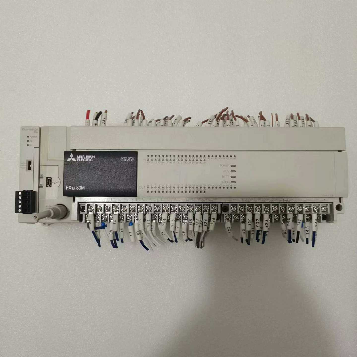 询价MITSUBSHI／三菱FX3U一80MT／ES一AFX