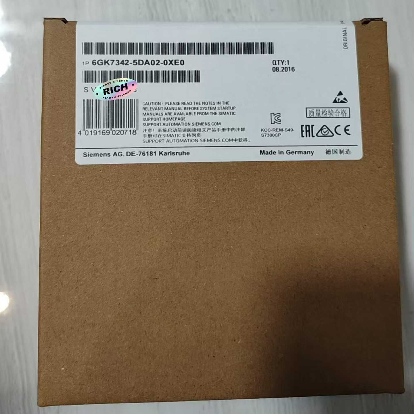 未开封6GK7342-5DA02-0XE0~询价