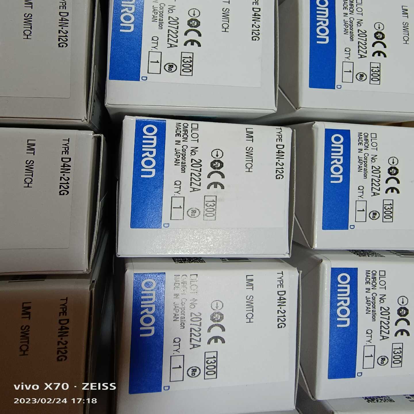 询价限位开关D4N-212G20只起