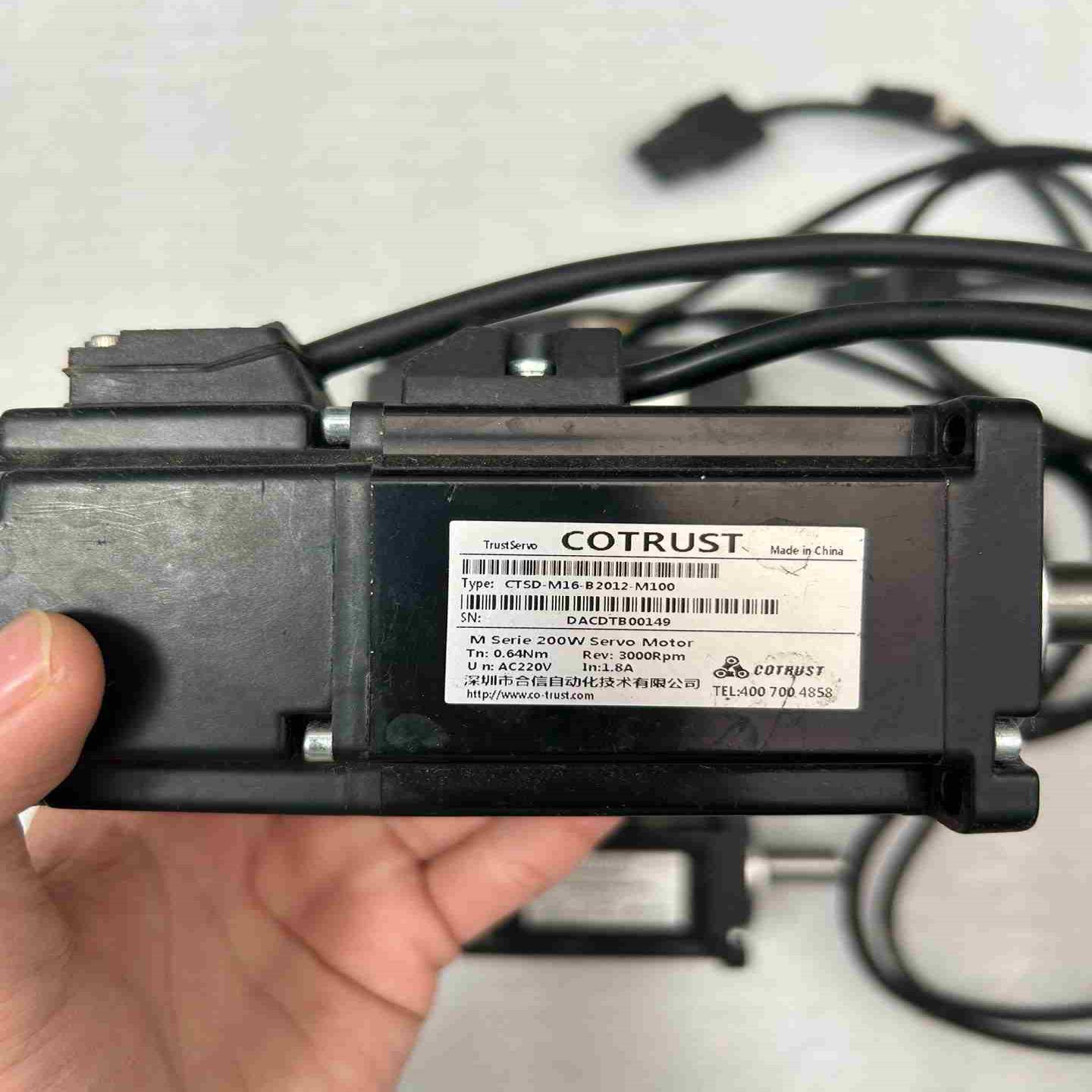 议价y-合信伺服电机CTSD-M16-B2012-M100正常拍前询价
