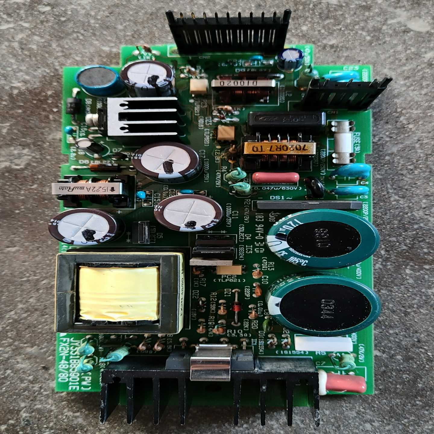询价~PLC电源板FX2N-48/80，48-80点通用，，已