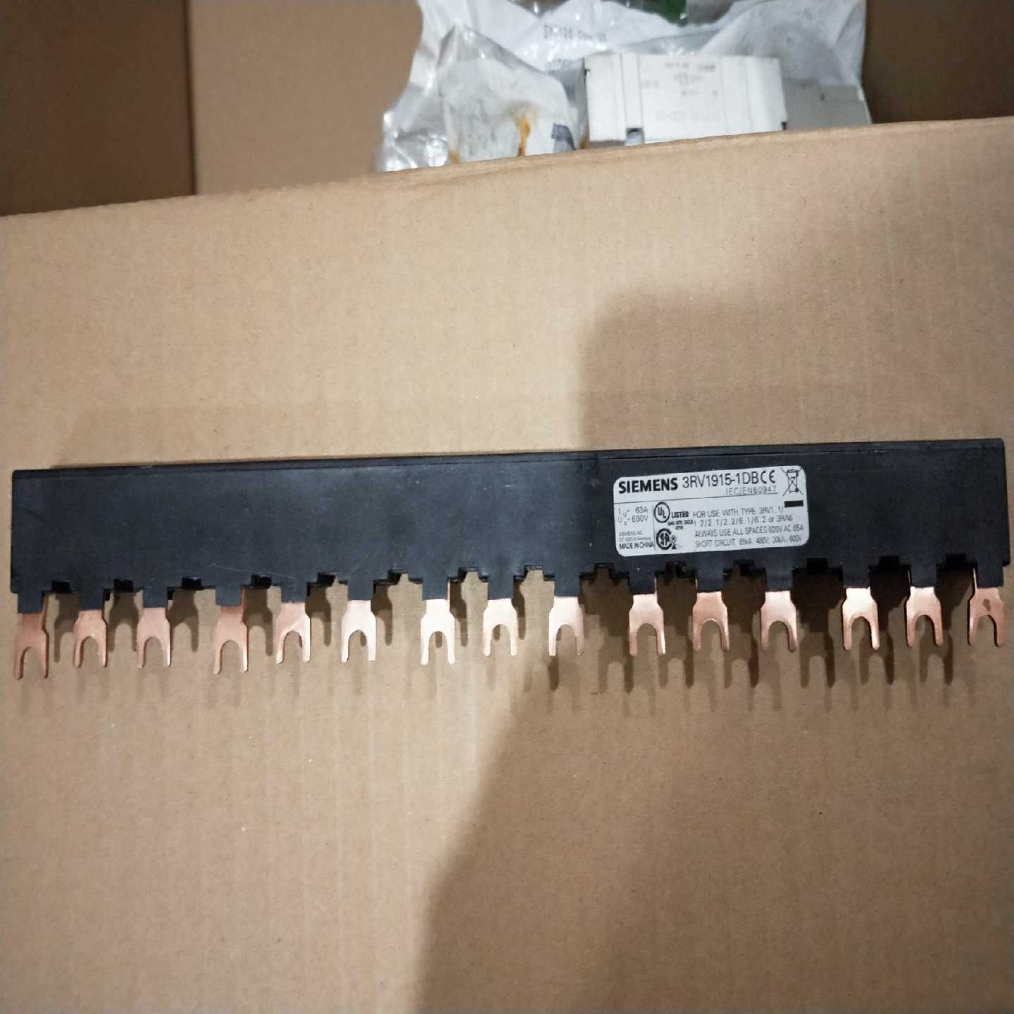 汇流排3RV1915-1DB询价