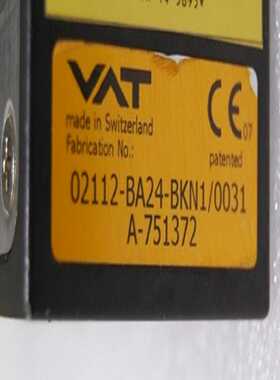VAT闸阀02112-BA24-BKN1询价