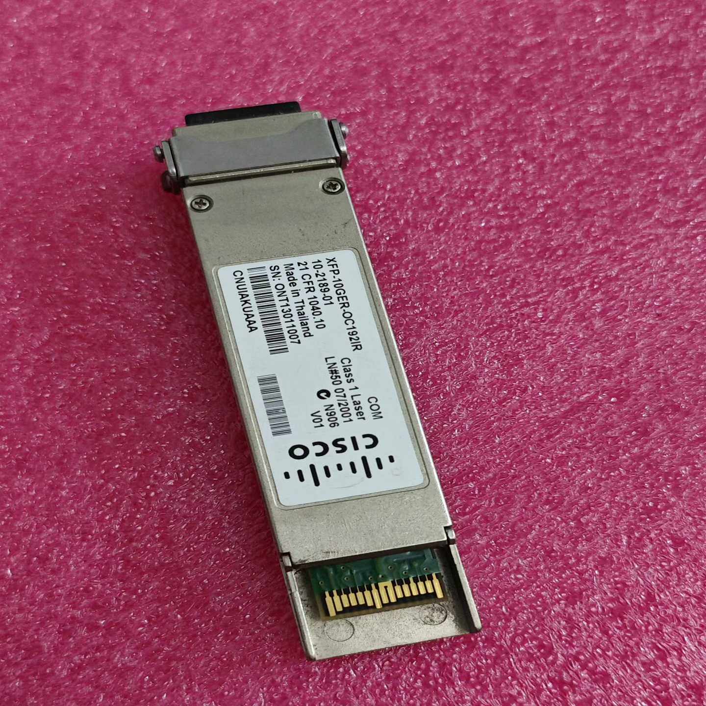 原装思科光模块XFP-10GER-OC192IR，10GER