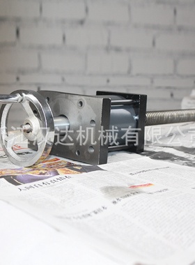 厂家现货供应带锯床穿心夹紧油缸活塞杆空心拉杆油缸含全套配件