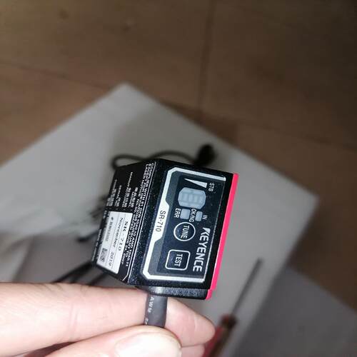询价~KEYENCE/基恩士固定式条码读取器SR-710配KEYE