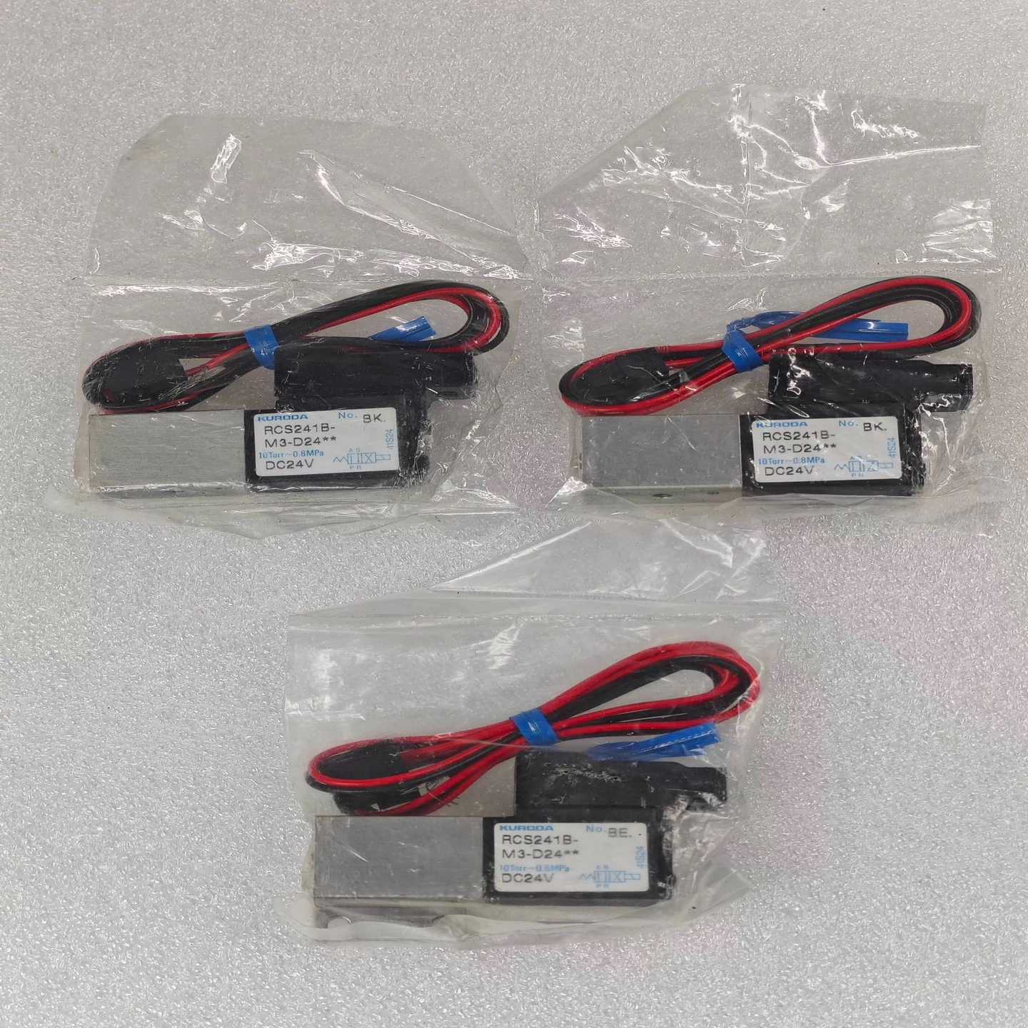 KURODA黑田精工 RCS241B-M3-D24 电磁阀~询价