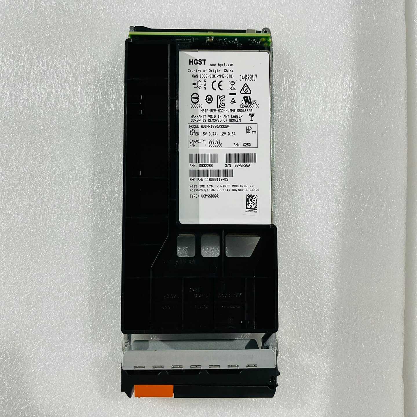 议价EMC 005051567 800GB SSD  固态硬盘适用