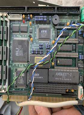 工业半长 ISA主板 2363X1 AM386TMSX【白零商行】