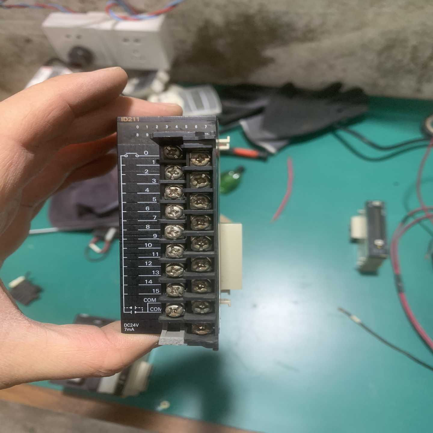 【议价】模块cj1w-id211件，功能正常