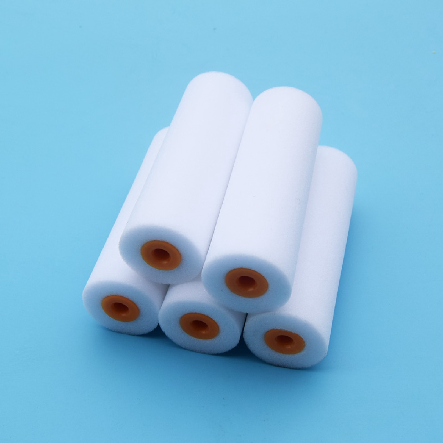 海绵滚筒刷高密涂刷工具乳胶漆油漆涂料绘画艺术刷墙小辊筒