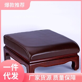 拜凳莲花拜垫拜佛垫磕头跪垫家用礼佛拜拜凳实木加厚跪拜