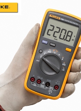 福禄克Fluke数字万用表F15B/12E/17B/18B/101KIT/106/107数显
