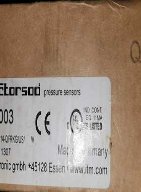 PN7003 IFM易福门压力开关信号传感器PN7003【落红设备】