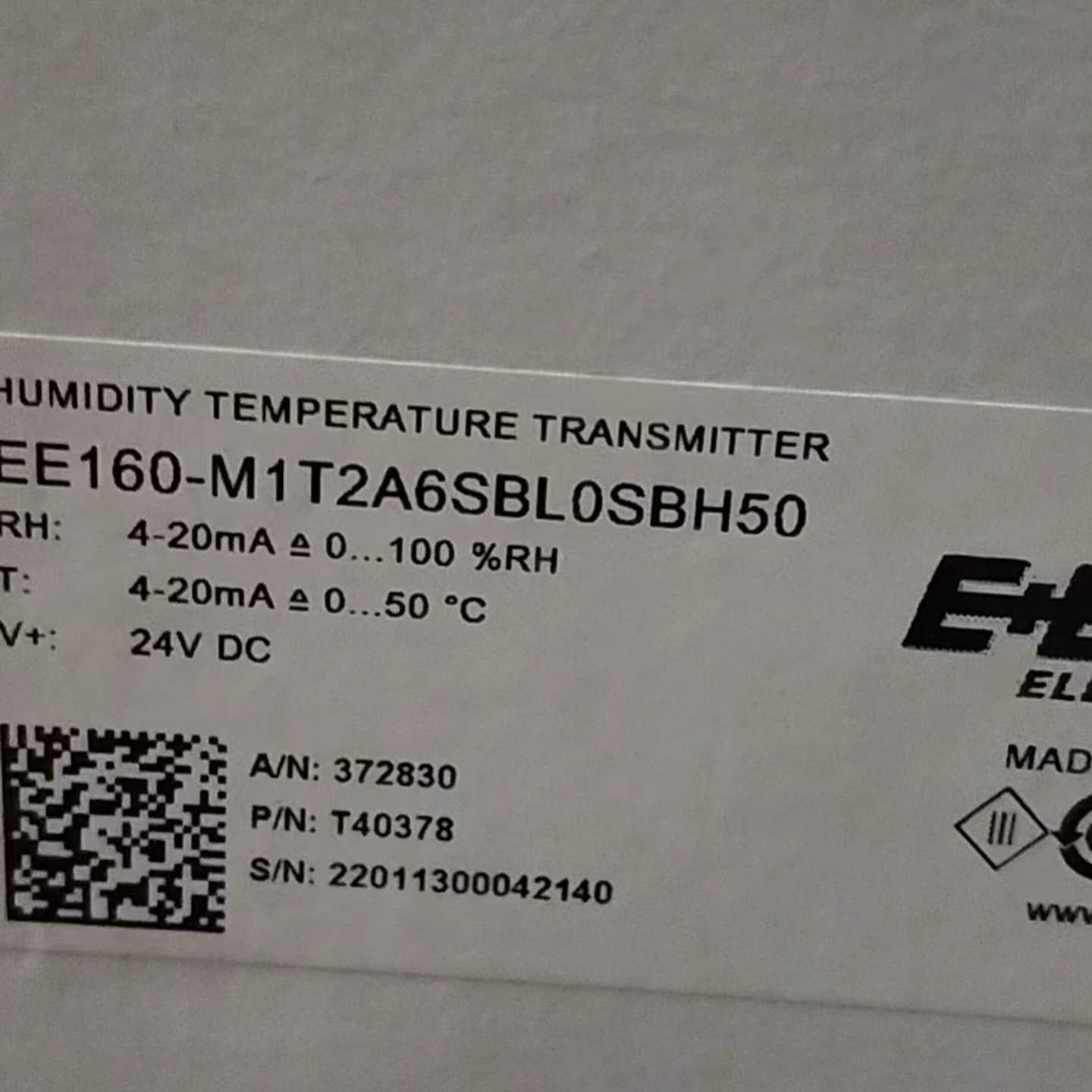 配件EE160-M1T2A6SBL0SB温湿度传感器EE160-M1T26SBL0SBH50议价