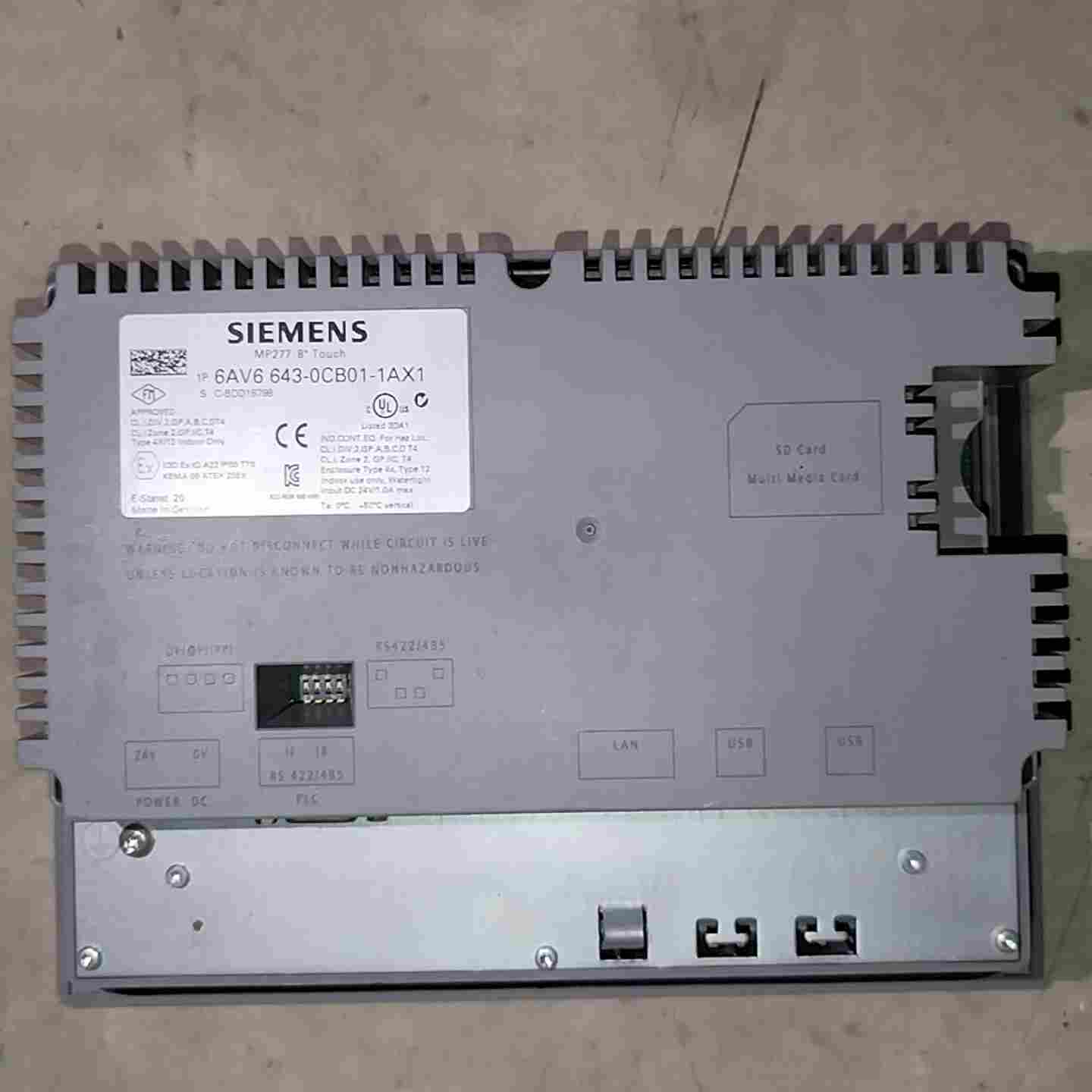 【议价】6AV6643-0CB01-1AX1MP277触摸屏