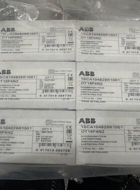 全新A BB隔离开关OT系列隔离开关OT16F4N2OT1议价商品