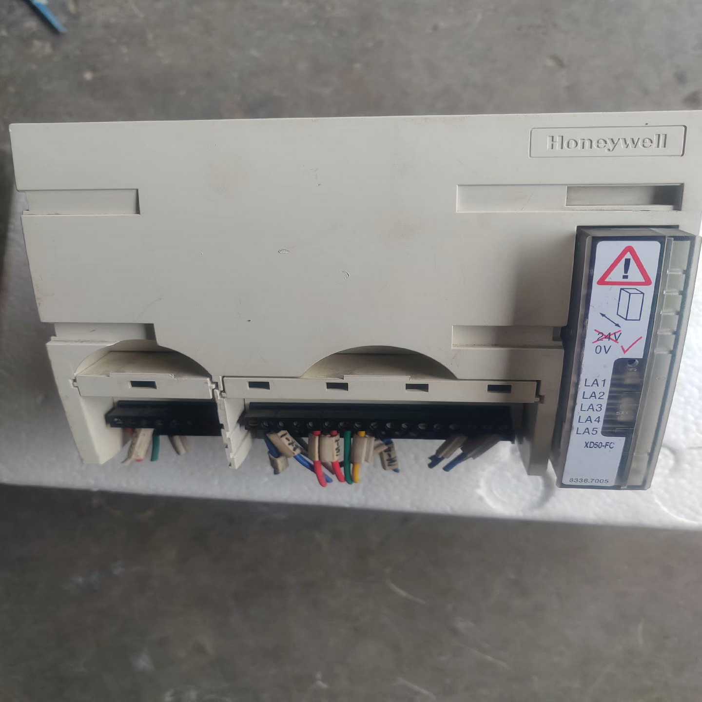 HoneywellXL50控制器，带XD50B-F卡，原装剪线拆机，实--议价商品