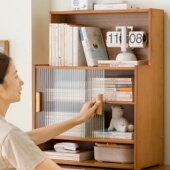 桌面书架置物架书柜书桌上收纳儿童阅读架办公桌简易客厅卧室家用