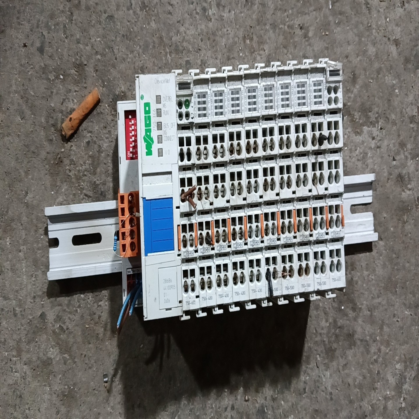 【议价】WAGO万可模块拆机下来的一套图片里面有型号成色如图所示