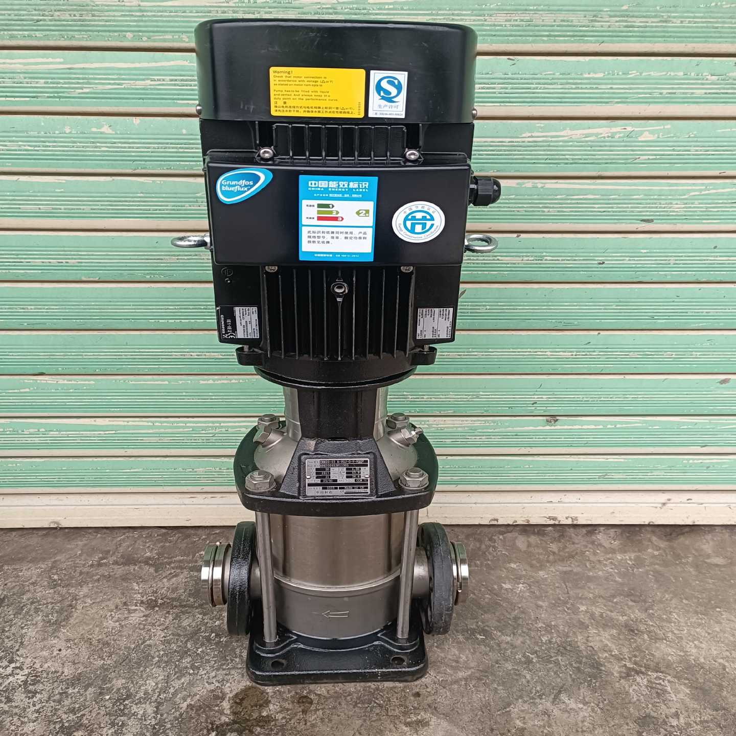 格兰富全不锈钢多级泵，型号CRN20一3，流量21立方米，扬--议价商