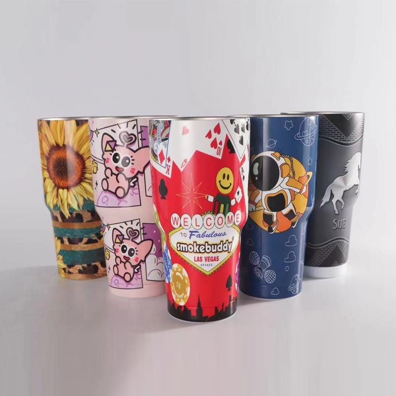 润彩蛋杯uv打印机玻璃保温杯锥形瓶酒瓶花盆圆柱体小型数码uv打