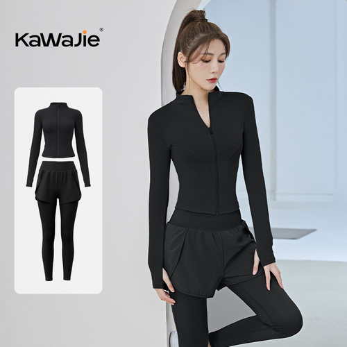 2025新款高级感女瑜伽健身套装