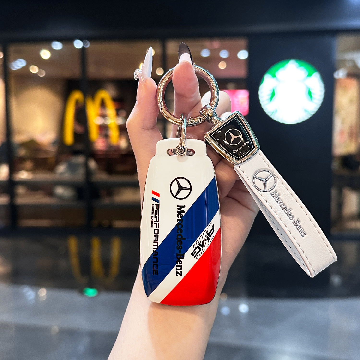 专用奔驰钥匙套-涂装ABS