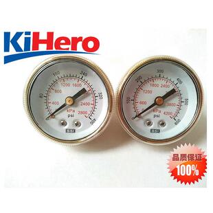 杜瓦瓶用压力表Y-50Z 50轴向NPT1/4螺纹厂家金渊仪表小表头