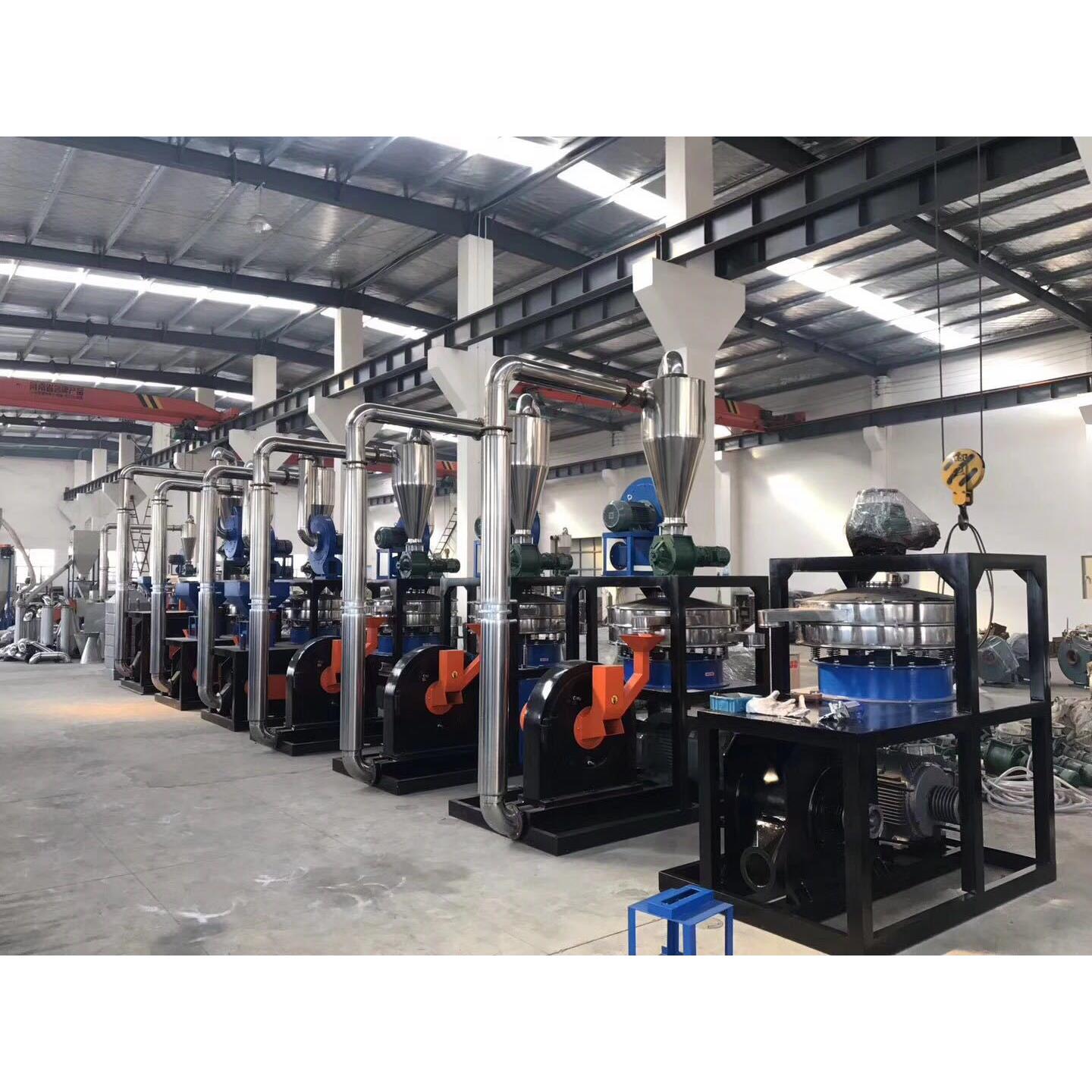 厂家供应塑料磨粉机 新型高效磨盘刀盘磨粉机 管材型材磨粉机