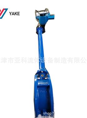 GD341X-16地下管网加长杆法兰地下蝶阀