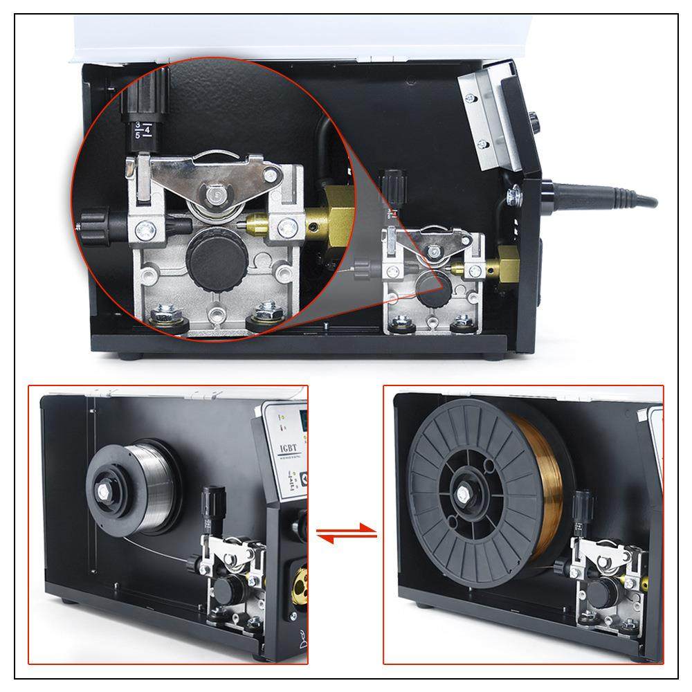 STAHLWERK二氧化碳焊机气保焊氩弧焊手工焊三用机二保焊电焊机