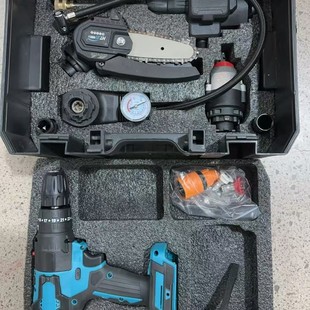 多功能冲击手电钻锂电电钻电动螺丝刀工具套装 跨境21V电钻新款