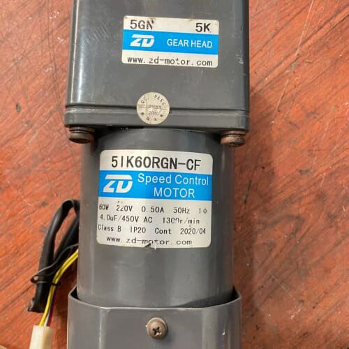 【议价】减速电机，调速马达，60W，5比，单相220V，轴径12，安