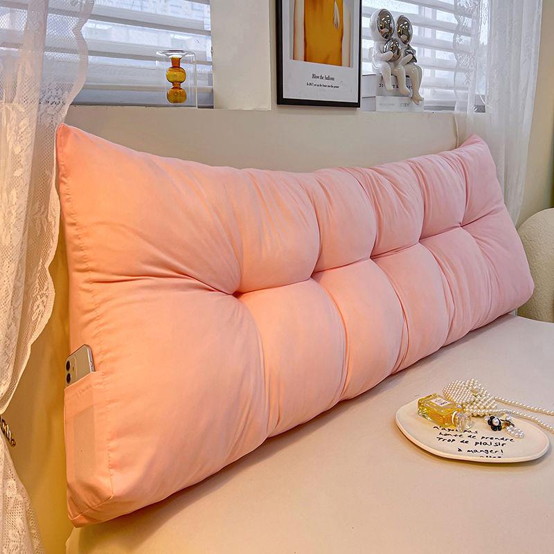 床头靠垫软包靠背床上靠背垫三角靠背枕榻榻米靠枕宿舍护腰抱枕厂