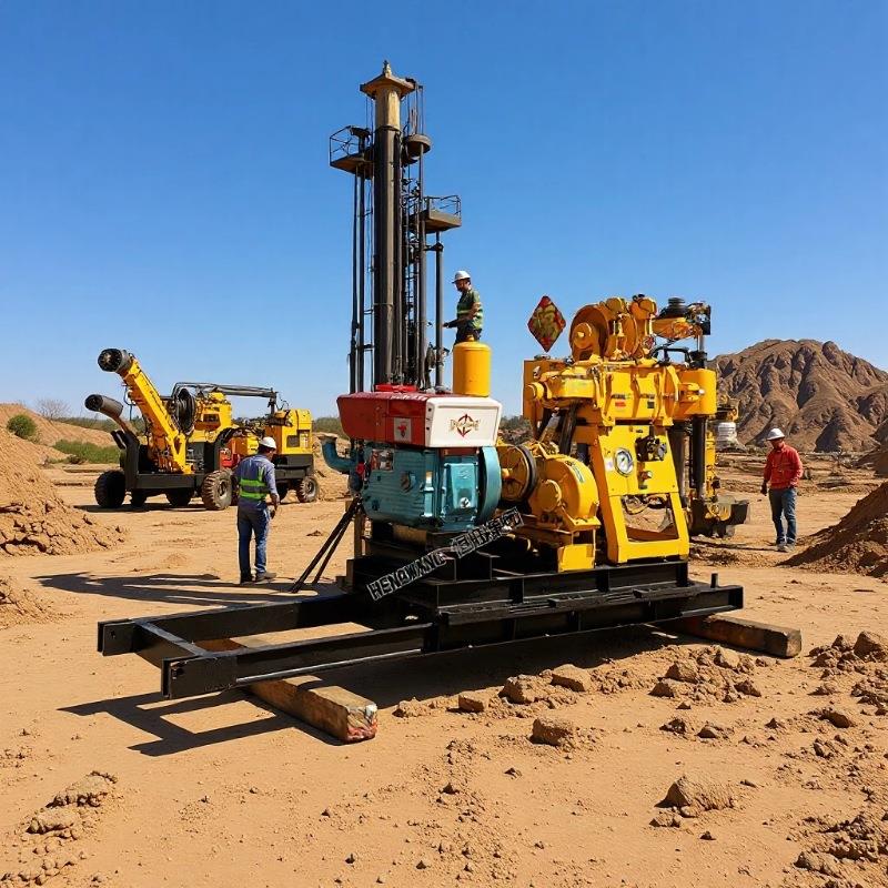 XY-160液压钻机 工程用地质勘探岩芯取样水文钻井设备液压钻孔机