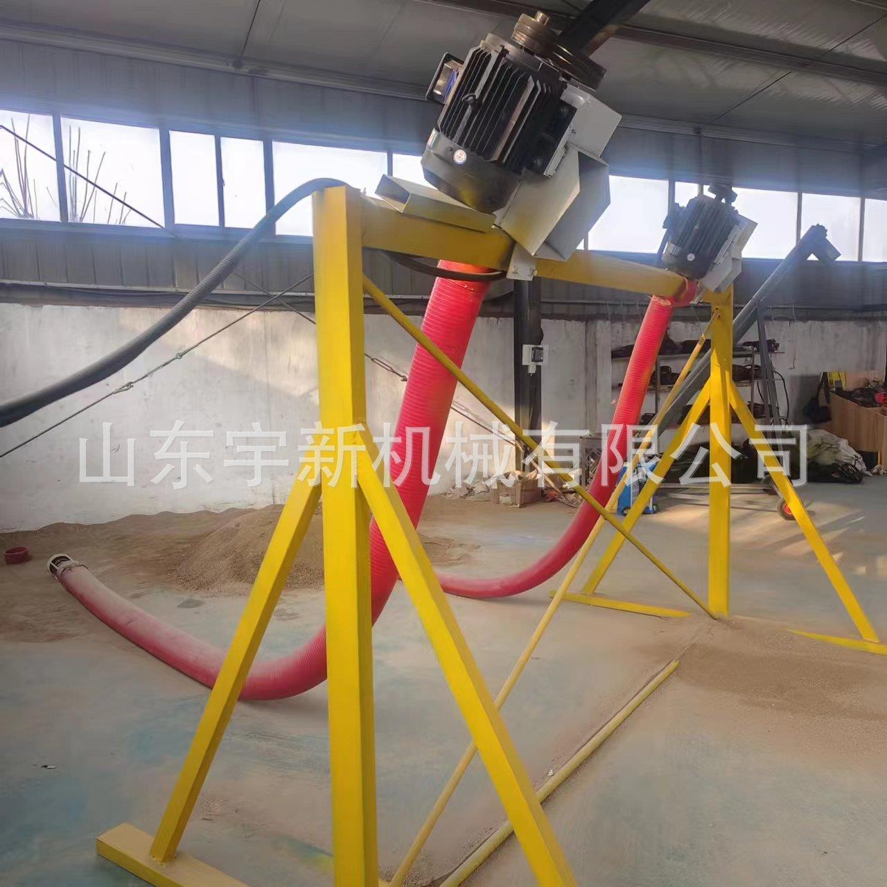 多用途软管吸粮机螺旋蛟龙上料机车载式粮食装卸输送机