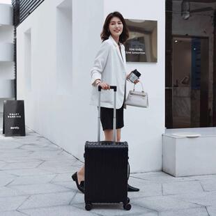 行李箱拉杆箱镁铝合金万向轮超静音密码锁20寸新款登机箱